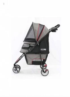 Innopet Hondenbuggy Avenue Grey/Red -Huisdierbenodigdheden image 1470