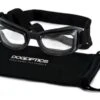 Dogoptics Hondenzonnebril Biker Black Frame Clear Lens -Huisdierbenodigdheden image 1543