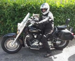 Dogoptics Hondenzonnebril Biker Black Frame Clear Lens -Huisdierbenodigdheden image 1546