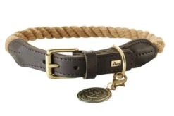 Hunter Hondenhalsband List Beige