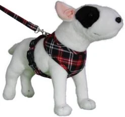 Doxtasy Hondentuig Round Loop Harnass Scottish Black