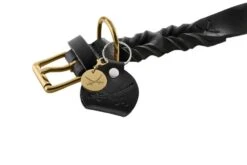 Hunter Hondenhalsband Sansibar Solid Zwart -Huisdierbenodigdheden image 1828