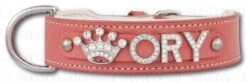 Doxtasy Hondenhalsband Met Naam Medium Pink