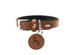 Hunter Hondenhalsband Larvik Cognac