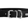 Hunter Hondenhalsband Round & Soft Elk Zwart -Huisdierbenodigdheden image 1969