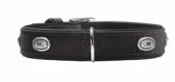 Hunter Hondenhalsband Softie Stone Zwart