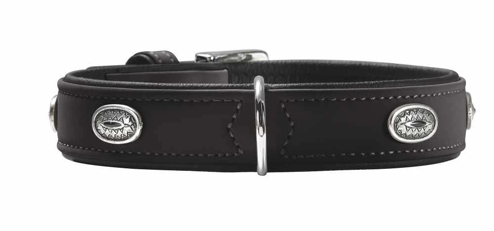 Hunter Hondenhalsband Softie Stone Zwart 3 Hunter Hondenhalsband Softie Stone Zwart