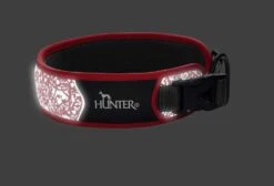 Hunter Hondenhalsband Divo Reflect Rood -Huisdierbenodigdheden image 2018