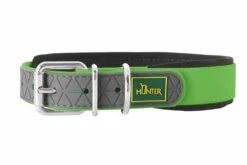 Hunter Hondenhalsband Convenience Comfort Groen