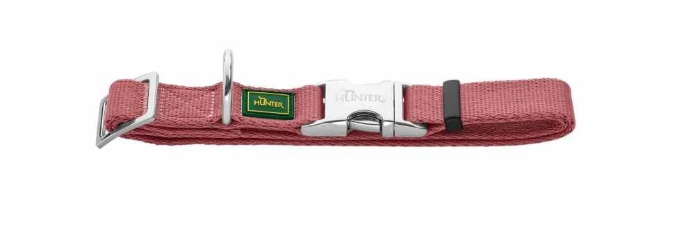 Hunter Hondenhalsband Inari Alu Strong Pastel Rood 4 Hunter Hondenhalsband Inari Alu Strong Pastel Rood - Afbeelding 2