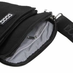 DOOG Cross Body Tas Walkie Bag Neosport Zwart 10 DOOG Cross Body Tas Walkie Bag Neosport Zwart -Huisdierbenodigdheden image 2124