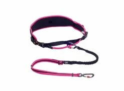 Rogz Hondenriem Handsfree Airtech Sport Roze