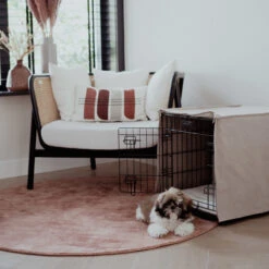 District70 Sherpa Benchkussen Merengue -Huisdierbenodigdheden image 2296