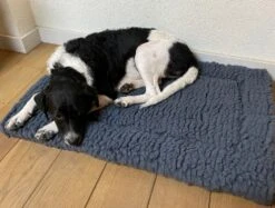 Hugglehounds Fleece Mat Grijs -Huisdierbenodigdheden image 2404