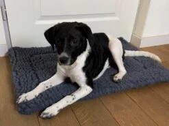 Hugglehounds Fleece Mat Grijs -Huisdierbenodigdheden image 2405