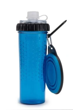 Dexas Snack Duo Met Travel Cup Pro Blue