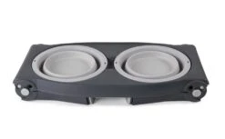 Dexas Adjustable Height Pet Feeder Light Grey -Huisdierbenodigdheden image 2549