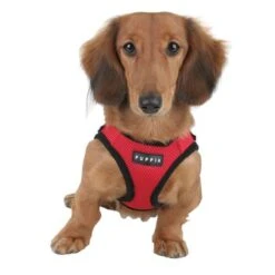 Puppia Hondentuig Soft Vest Red -Huisdierbenodigdheden image 353