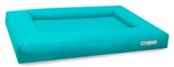 Dogsfavorite Hondenmand Cube Kunstleer Turquoise