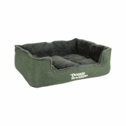 Pet-Joy Hondenmand Doggy Snuggle Donkergroen