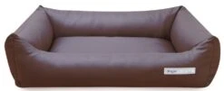 Dogsfavorite Hondenmand Kunstleer Bruin