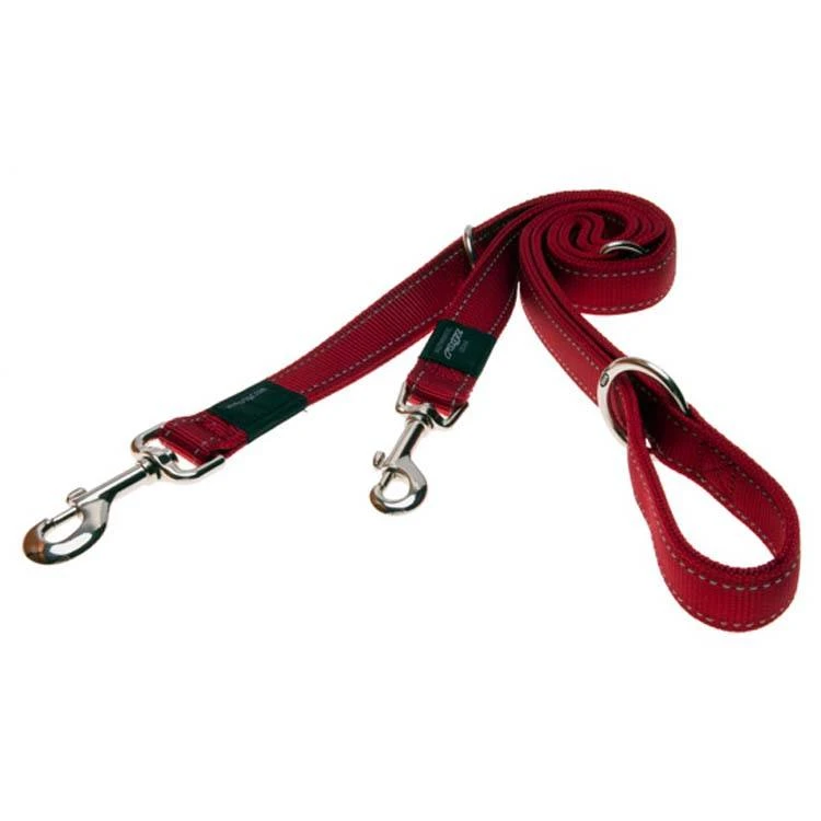 Rogz Hondenriem Utility Multi Purpose Rood 3 Rogz Hondenriem Utility Multi Purpose Rood