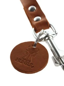 Hunter Verstelbare Hondenriem Cognac Leer -Huisdierbenodigdheden image 598