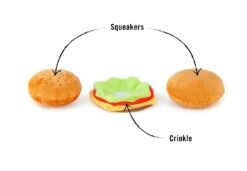 P.L.A.Y. Hondenspeelgoed American Classic - Burger -Huisdierbenodigdheden image 623