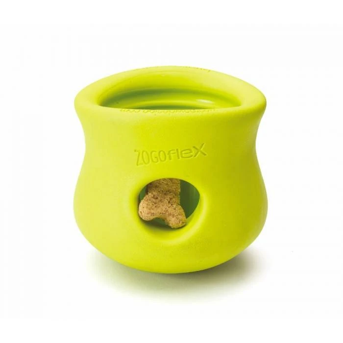West Paw Design Hondenspeelgoed Zogoflex Toppl Lime 4 West Paw Design Hondenspeelgoed Zogoflex Toppl Lime - Afbeelding 2
